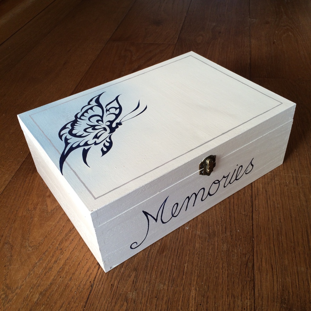 Memory-Box bij overlijden