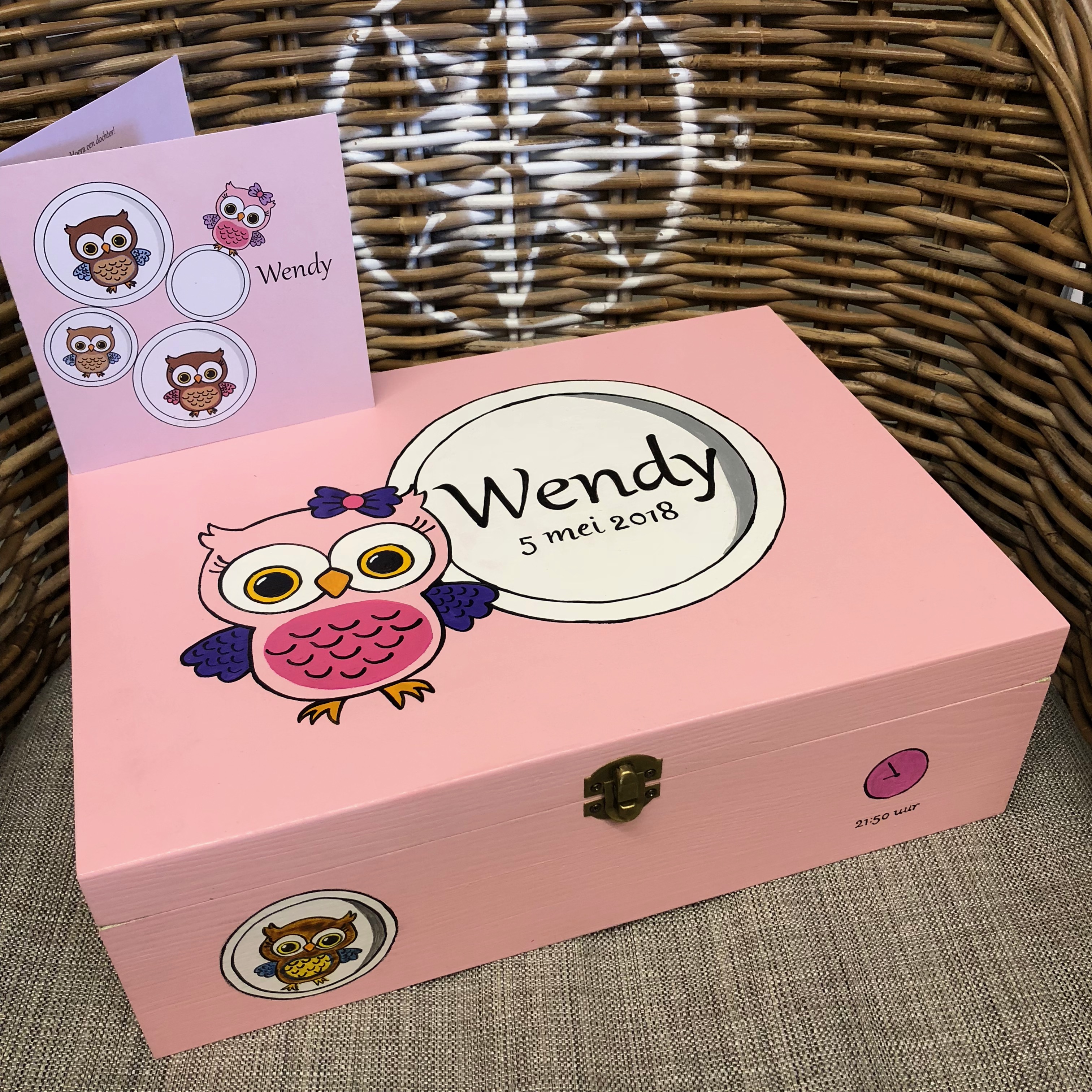 Memory-Box als kraamcadeau